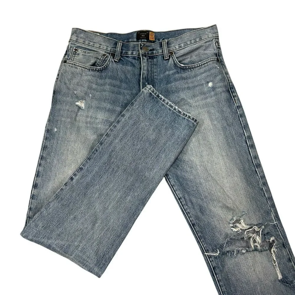 J Crew 484 Jeans‎ Men's 32X34 Kaihara Denim Japanese Fabric Lightwash